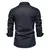 Camisa jeans masculina de manga longa ( algodão) - comprar online
