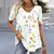 camiseta feminina verão gola em v - jasahu-store