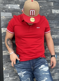 Playera polo boss “vh”