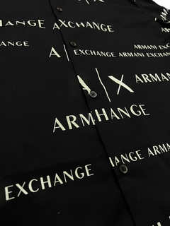 camisa Armani Exchange. en internet