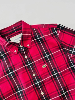 camisa lacoste "vh"