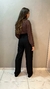 Calça Alfaiataria Viscose com Botão Forrado