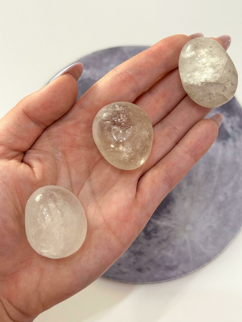 Quartzo Cristal Rolado P - Intensificador, Iluminação, Positividade, Purificação