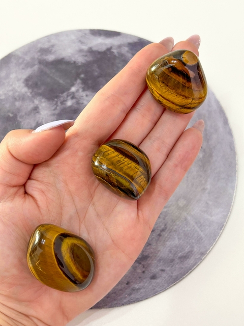 Olho de Tigre Rolada M - Coragem, Proteção, Força Espiritual