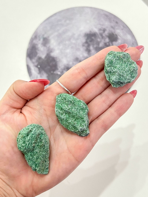 Fuchsita Bruta/Mica Verde P - Pedra dos Desejos, Realizações