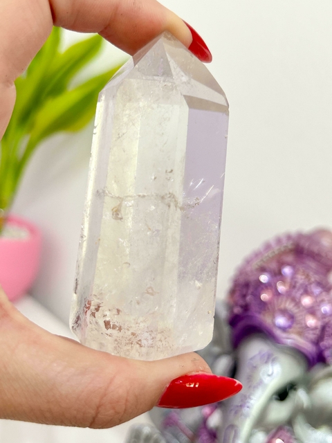 Ponta Quartzo Cristal - Intensificador, Iluminação, Positividade, Purificação