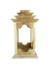 Luminária Porta Velas Madeira Rústica Marroquina Plus