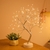 Luminária mini luz noturna led com fio de cobre, guirlanda de lâmpada, decoração para casa, quarto, luz de fadas