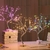 Luminária mini luz noturna led com fio de cobre, guirlanda de lâmpada, decoração para casa, quarto, luz de fadas - loja online