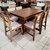 CONJUNTO DE JANTAR RUBI IMBUIA/CHAPA 120 + 6 CADEIRAS AYLA IMBUIA TEC.19008 LINHO