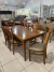 CONJUNTO DE JANTAR URUBICI RETANGULAR + 6 CADEIRAS LANA IMBUIA TEC 157