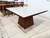 MESA DE JANTAR LARISSA/PIRAMIDE VIDRO OFF WHITE