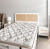 CABECEIRA PARA CAMA QUEEN COM RATAN/BRANCO + 2 MESA DE CABECEIRA VENEZA COM RATAN - comprar online