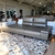 SOFA SAN ALBERTO 2 LUG + PUFF COURO KANSAS Y70 - comprar online