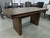CONJUNTO DE JANTAR RUBI IMBUIA/CHAPA 160 + 6 CADEIRAS LARISSA IMBUIA TEC 121 - comprar online