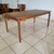 CONJUNTO DE JANTAR ARGOS RETANGULAR 1800 MDF LAM. VERNIZ AVELÃ + 6 CADEIRA DAVOS - comprar online