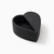CACHEPOT CORACAO PRETO EM CIMENTO - comprar online