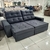 SOFA TITANIC 2 LUG RETRÁTIL E RECLINÁVEL VELUDO T07