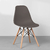 CADEIRA EAMES EIFFEL CINZA QUENTE BS/MADEIRA