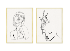 COMPOSIÇÃO 2 QUADROS | PENSAMENTOS - corah.store