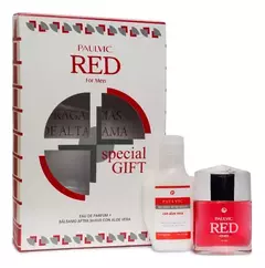 Estuche Paulvic Red- Edp 55ml + Balsamo After Shave 110gr