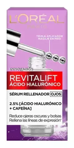 Serum Ojos L'Oreal Paris Revitalift Acido Hialuronico X20ml