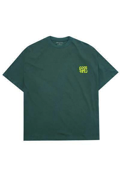 Camiseta Oversized Good Times International - Verde