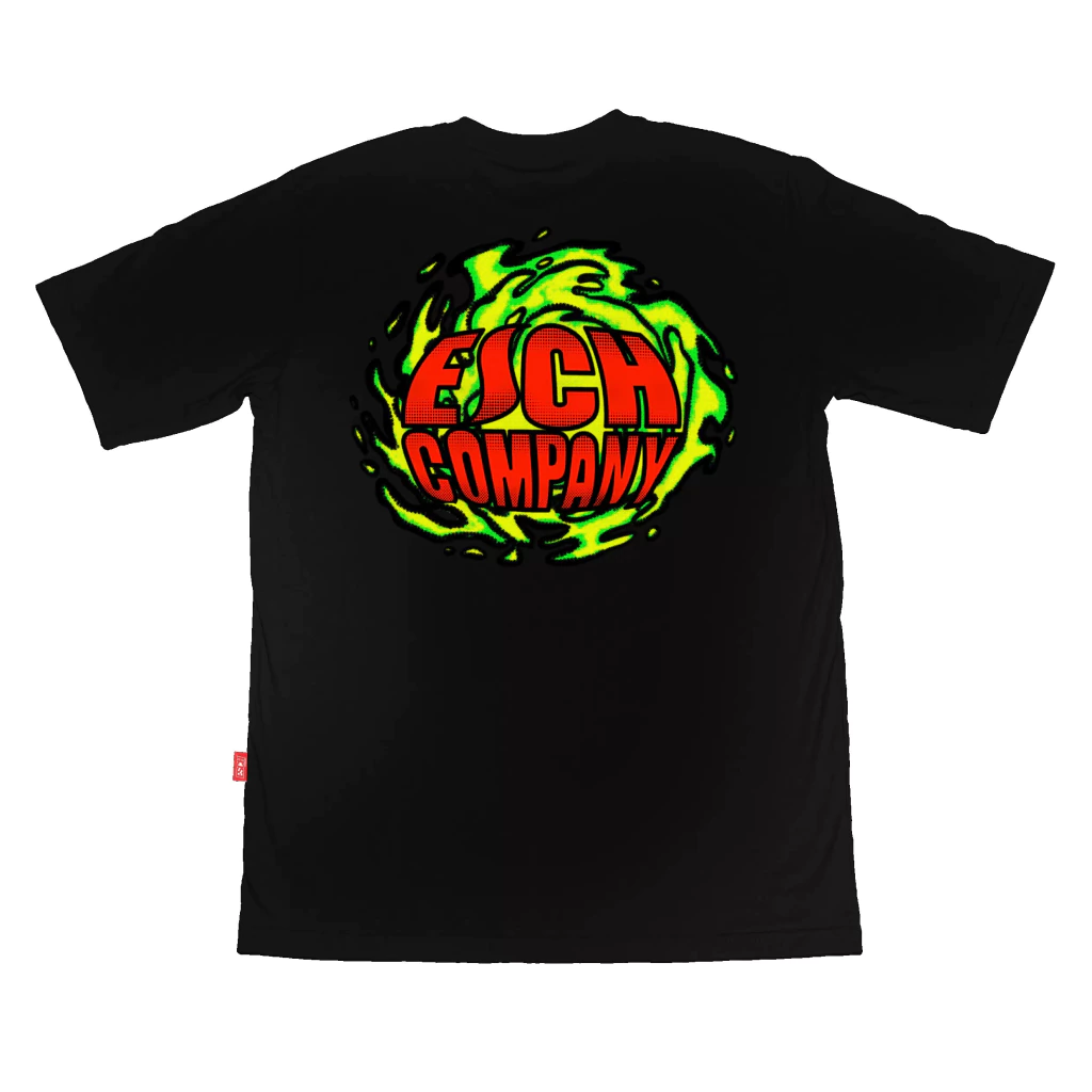 Camiseta ESCH Slime - Preta