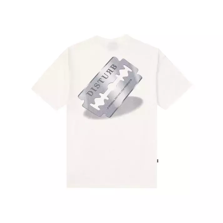 Camiseta Disturb Razorblade - Off-White