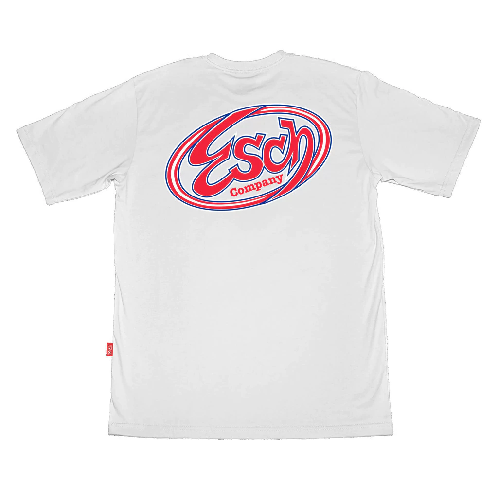 Camiseta ESCH Spin - Branca