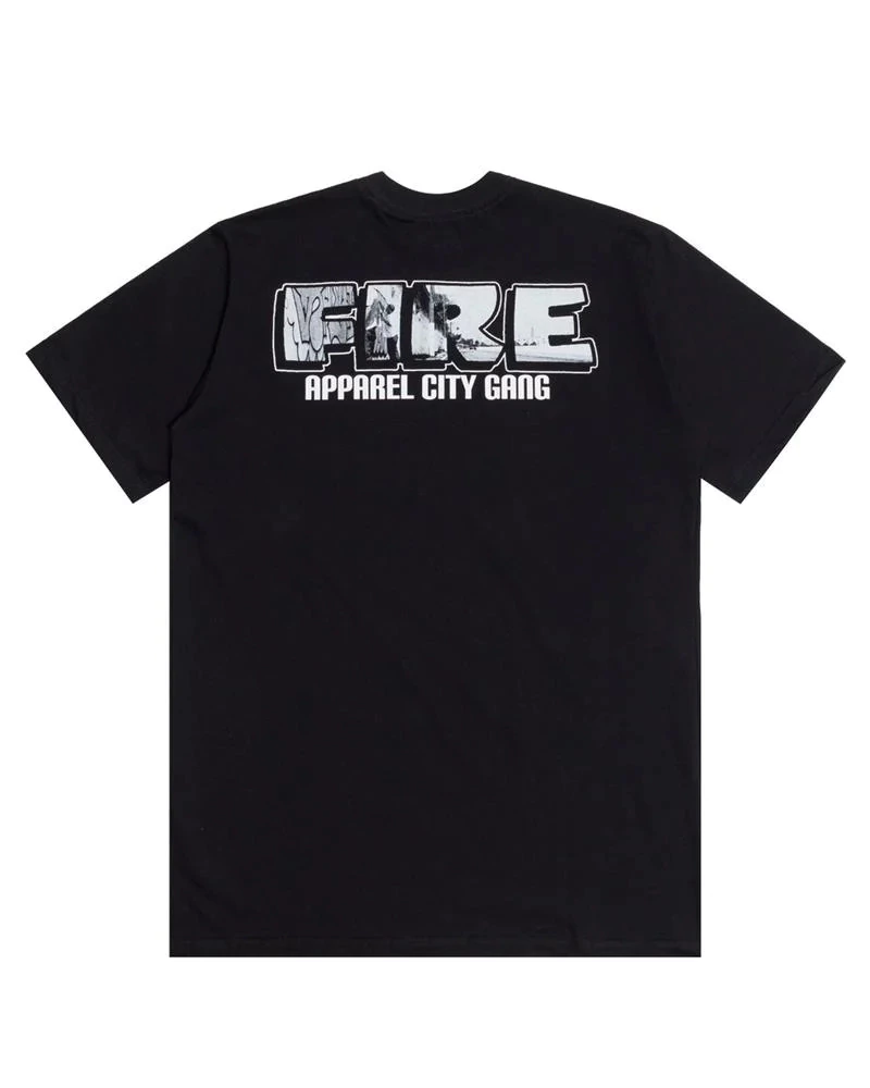 Camiseta Fire City Gang - Preta