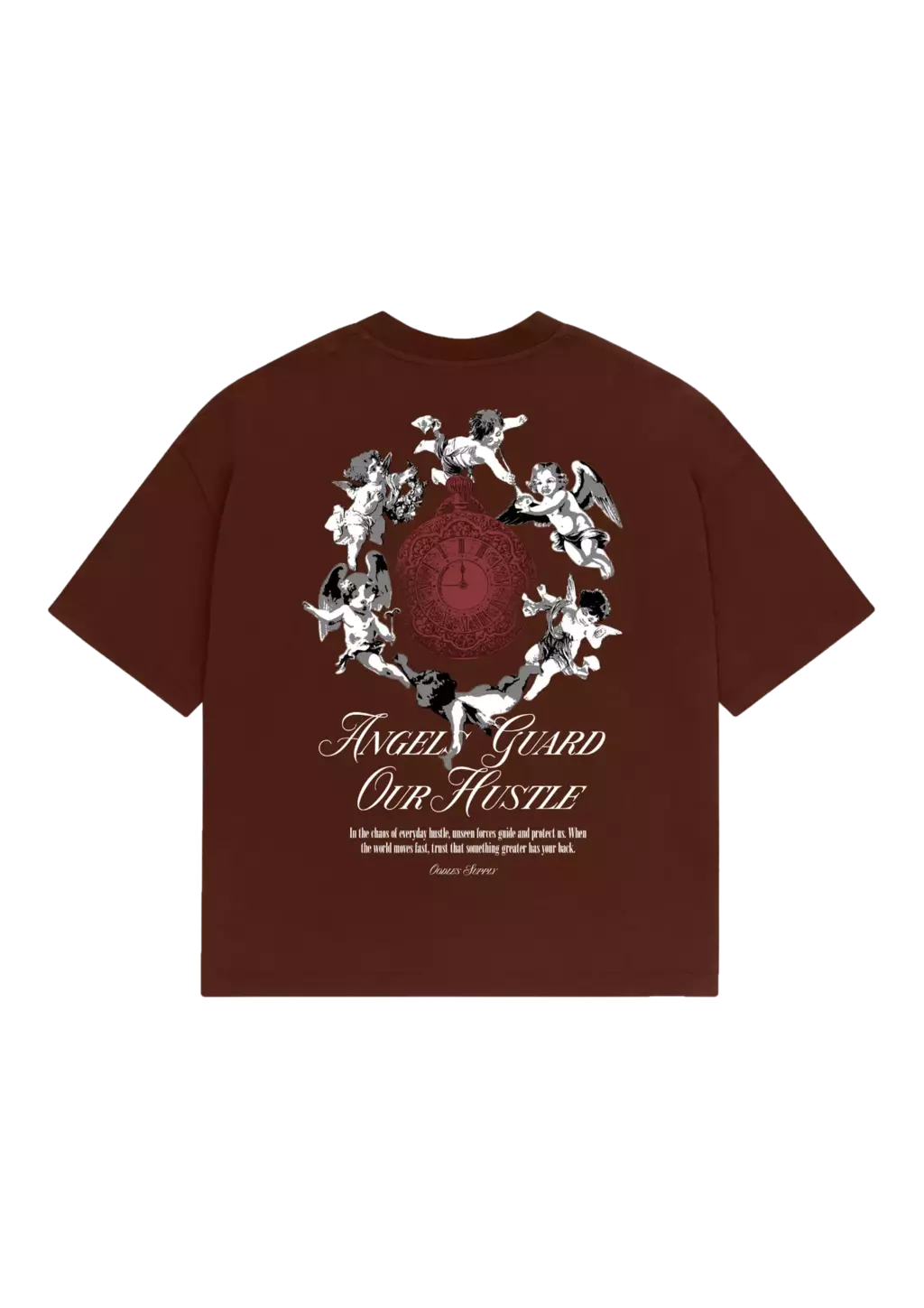 Camiseta Oodles Guardian Angel - Marrom