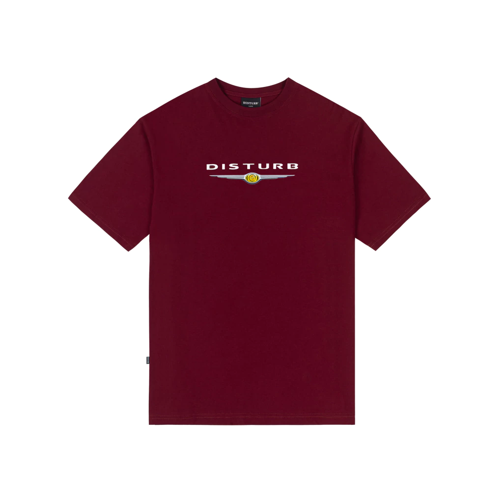 Camiseta Disturb 300C - Burgundy