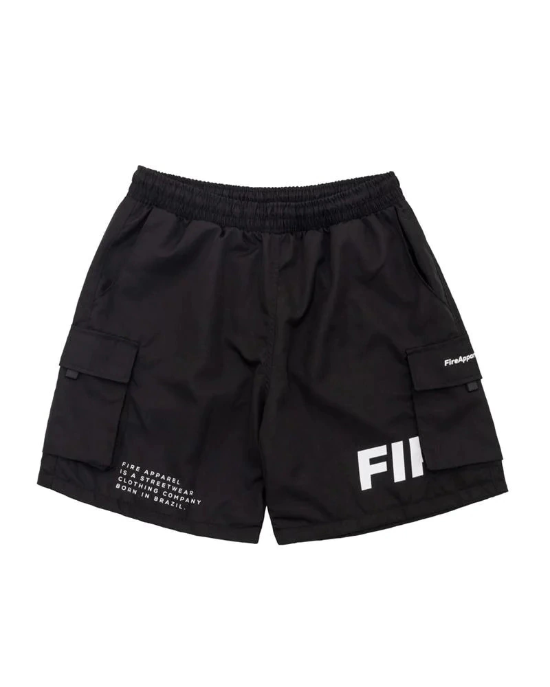 Bermuda Cargo Fire Rip Stop Clothing Company - Preto