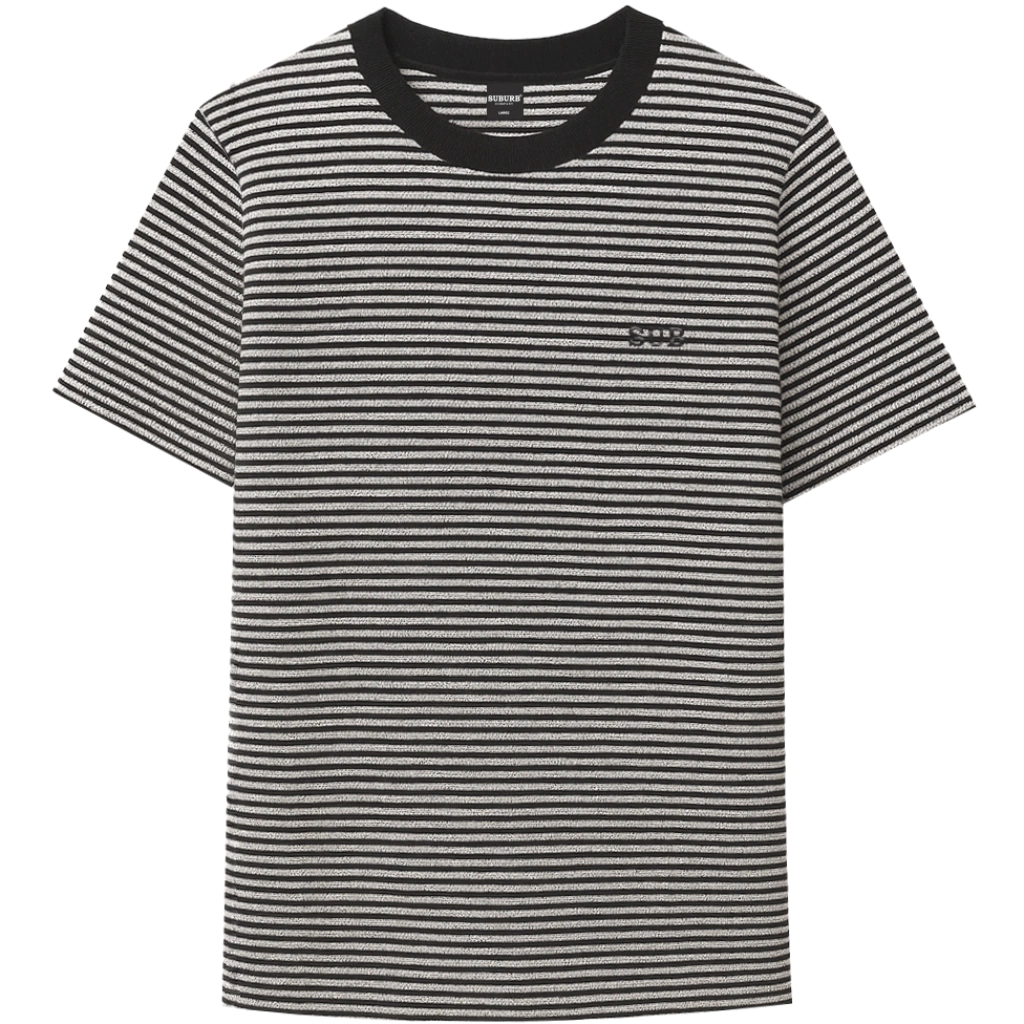 CAMISETA SUBURB GEOMETRIC STRIPE REGULAR - Listrado