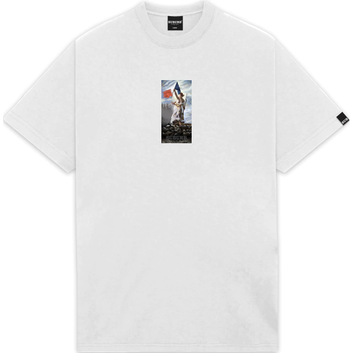 CAMISETA SUBURB LA LIBERTE - Off White