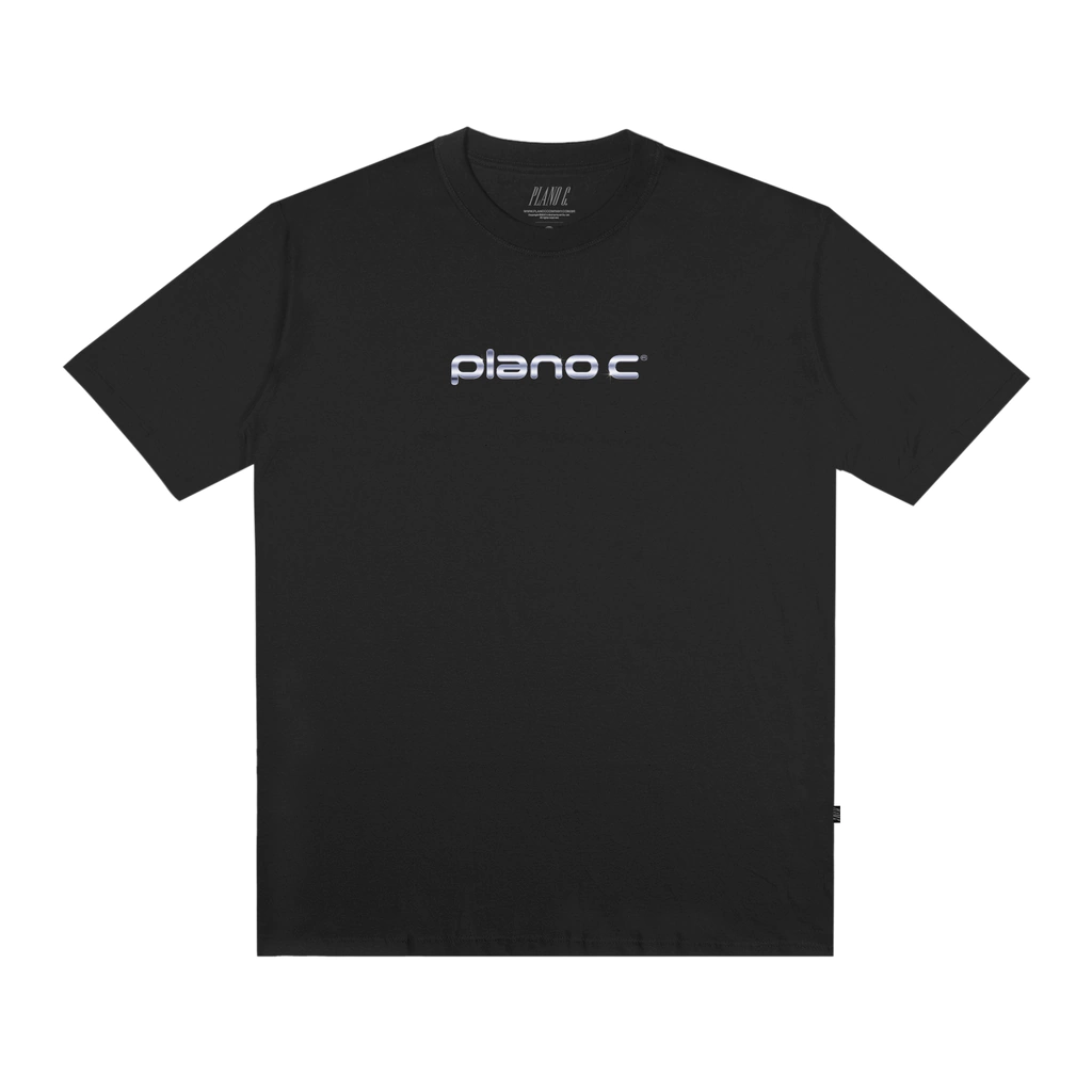 Camiseta Plano C Silver - Preta