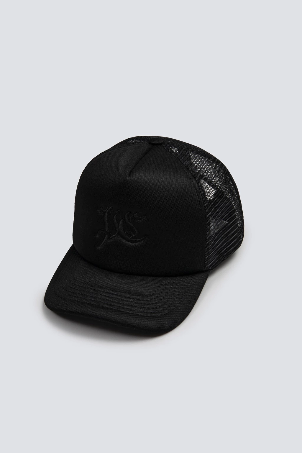 Boné Plano C Trucker Preto