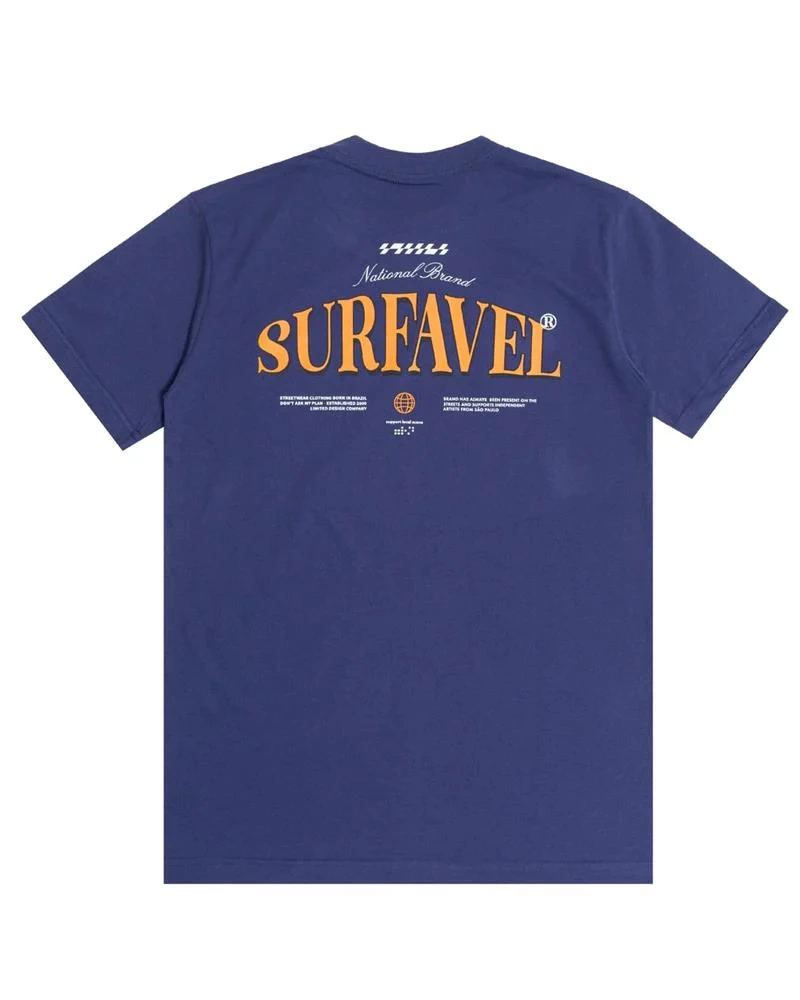 Camiseta Surfavel National Brand - Azul Marinho