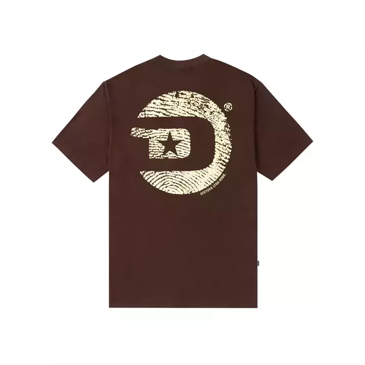 Camiseta Disturb Fingerprint - Brown