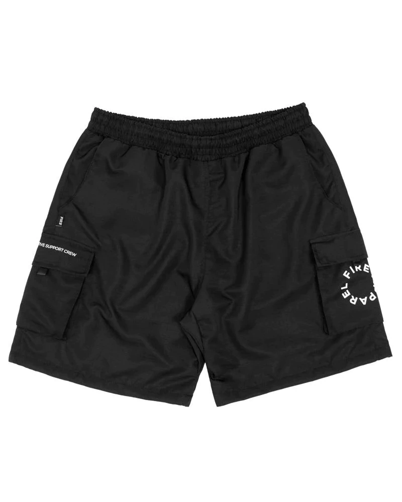 Bermuda Fire Rip Stop Forrada Creative Support Crew - Preto