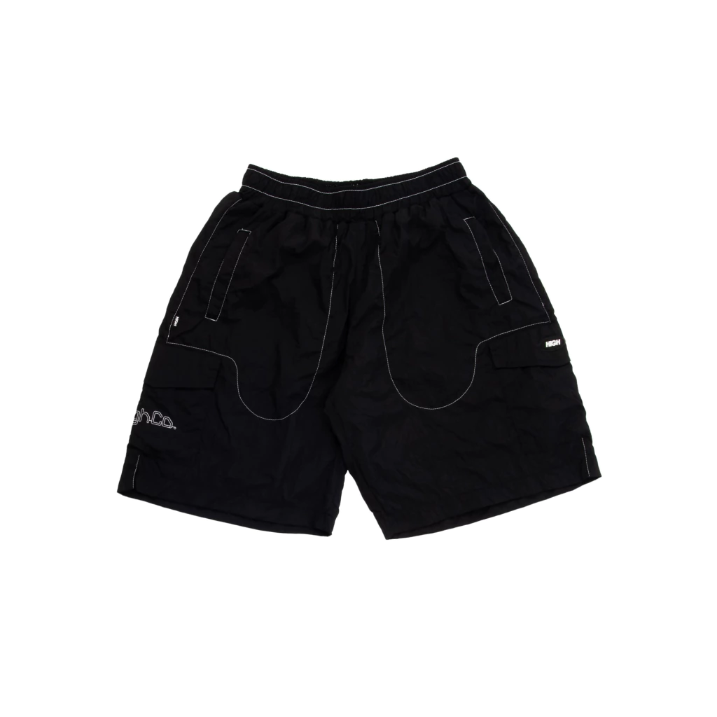 Backstitch Shorts HIGH - Black