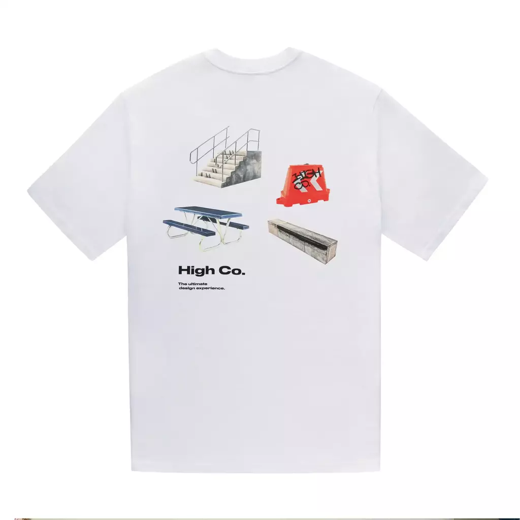 Camiseta HIGH Furniture - White