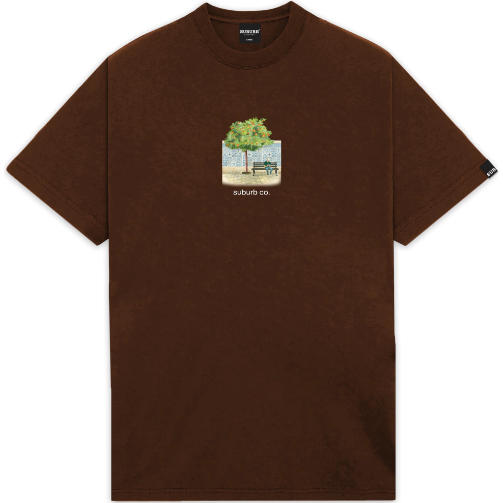 CAMISETA SUBURB PHOTOGRAPHER REGULAR - Marrom