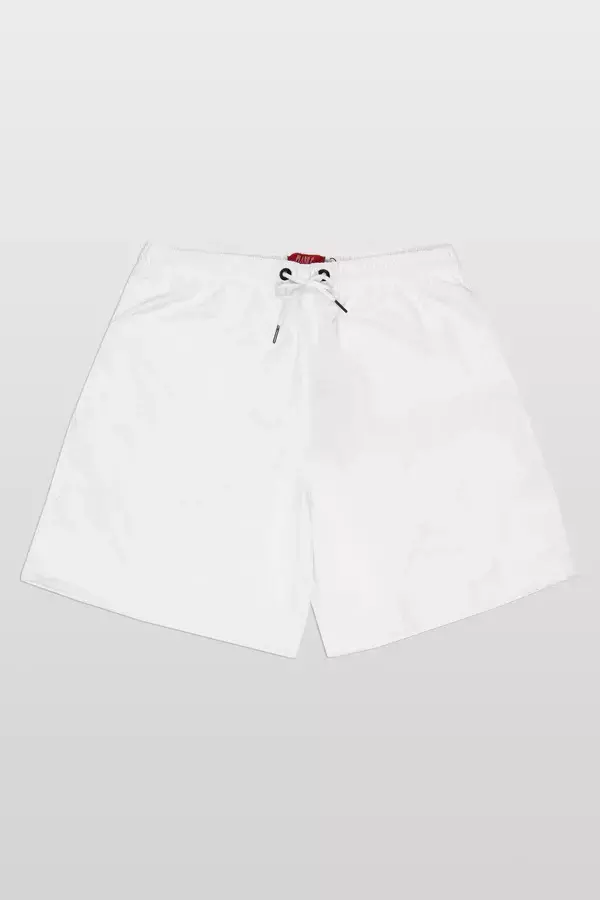 SHORTS PLANO C LOGO WR - BRANCO