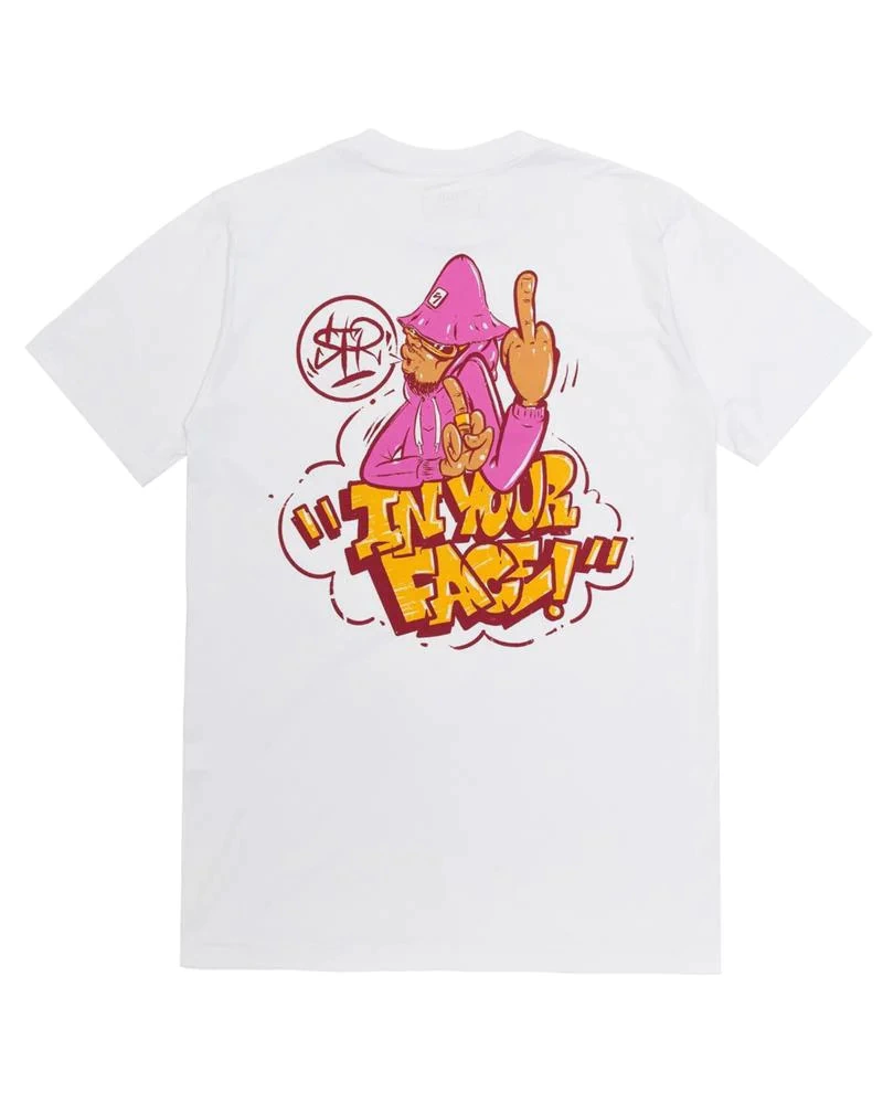 Camiseta Stranger Hip Hop Boy 90s - Branca