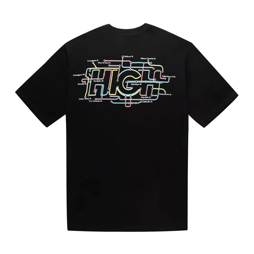 Camiseta HIGH Metro - Black
