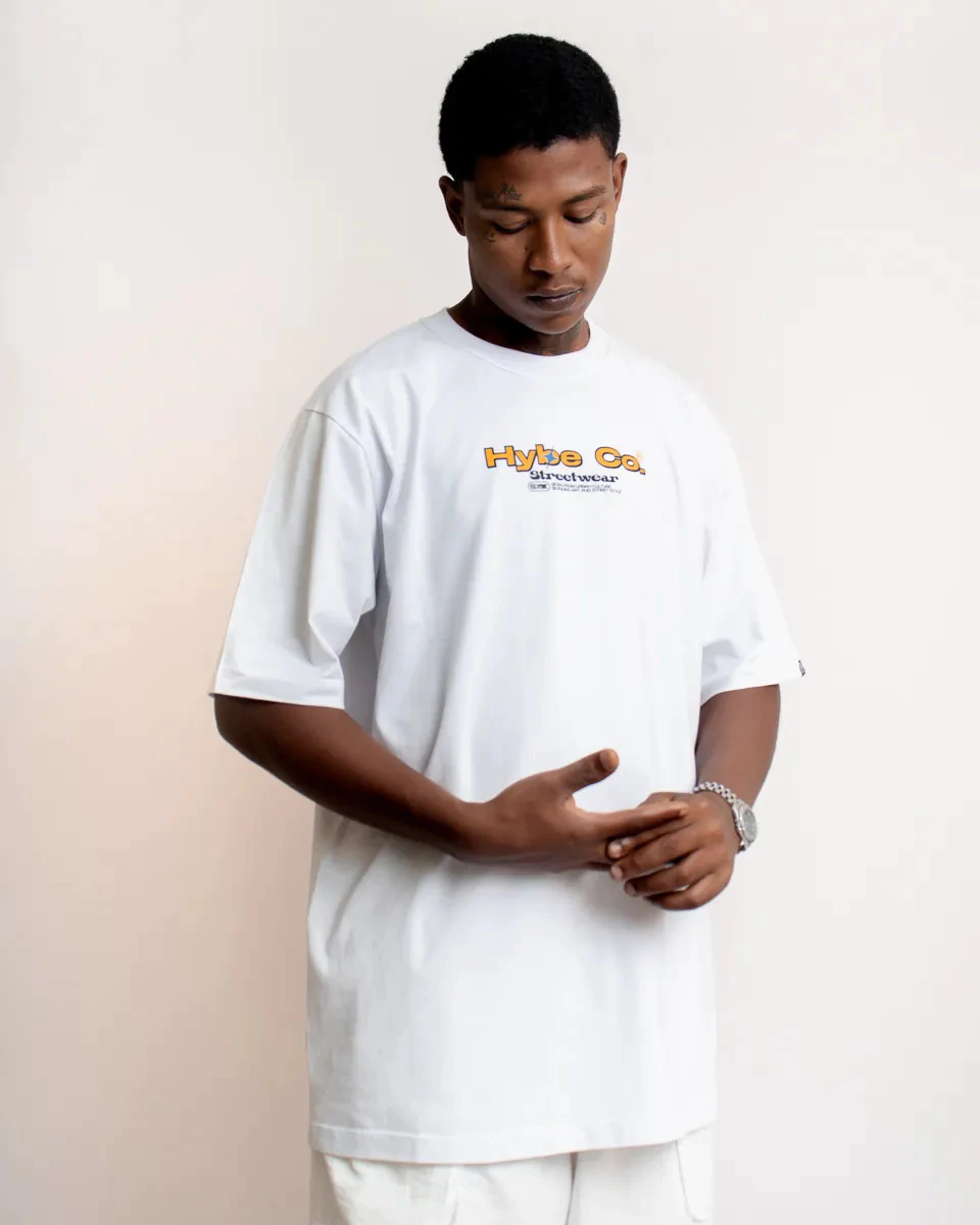 Camiseta Hybe Urban Culture - Branca