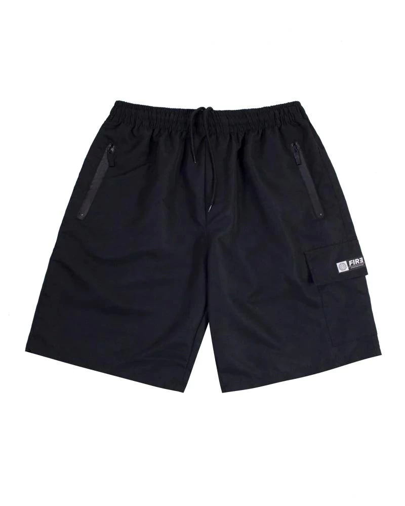 Bermuda Cargo Fire Apparel Rip Stop Globe Trust Quality - Preta