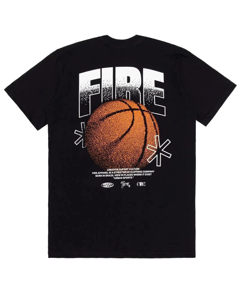 Camiseta Fire Urban Sports - Preta